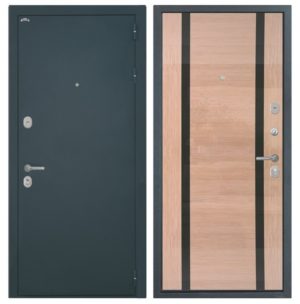 Интекрон Греция Спациа 2 Беленый дуб Gloss Черный глянец